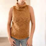 Vintage Expresss Chunky Knit Sleeveless Sweater Brown Size XS Photo 2