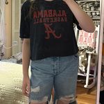 Nike Dri-fit Alabama Basketball Cropped Tee Photo 0