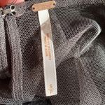 Free People  black mesh tulle crochet front dress small Photo 5