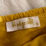 Indigo Child Yellow One Shoulder Top Photo 2