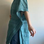 Chico's Teal Knit Cardigan Sweater Size L/xl Photo 2