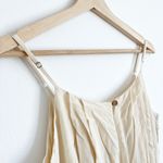 Dolce Vita Silk Cami Top and Linen Shorts With Pocket Jumpsuit Romper Size L Photo 2