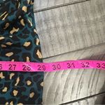 BCBGeneration leopard print skirt. EUC size 6. Teal, beige, black below the knee Photo 8