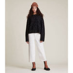 ALL SAINTS Nell Jumper Pullover Sweater Crewneck Drop Shoulder Women M Oversized Photo 4