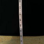 White House | Black Market  Black Skirt Front & Waist Leather Trim Accent Size 4 Photo 8