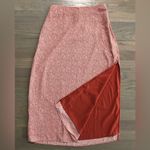 Abercrombie & Fitch  High-Slit Midi Skirt - Red Floral Pattern - Size XS Photo 1