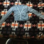 Sparkly cropped cardigan, glitter cardigan, silver cardigan Size XS Photo 4