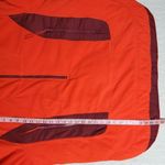 Free People FP Movement Climber Orange Fleece Oversized Jacket Size L Photo 8