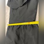 Reiss  UK 6 US 2 Party Dress Boho Festival Chic Party Black  Metallic Boatneck Photo 5