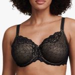Chantelle Rive Gauche full coverage underwire bra women’s plus size 38DDD Photo 1