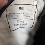 AYR The Bomb Pop Straight Leg Raw Hem High Rise Denim Blue Jeans Size 28S Photo 10