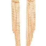 Paparazzi Divinely Dipping Gold Post Earrings (121) Photo 1