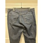 Loft Ann Taylor jeans womens size 32/14 curvy skinny stretch mid rise denim blue Photo 4