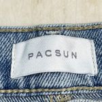 PacSun Jordyn Low Rise Straight Leg Jeans Size 24 Light Wash Denim Photo 2