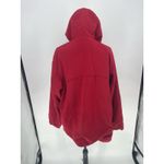 Pacific trail Vintage WomensSz Large Red Hooded Fleece Lined Winter Jacket Photo 4