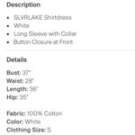 SLVRLAKE Jagger White Denim Mini Dress Photo 15