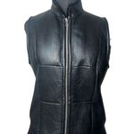 Knight of New Zealand 100% Lambskin Vest Black Photo 0