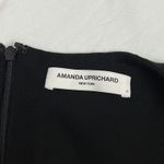 Amanda Uprichard  black cinderella puff sleeve sweetheart fitted blouse top Photo 5