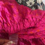 Alexis Marilena Smocked Off-Shoulder Blouson-Sleeve Dress Medium Photo 12