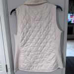 L.L.Bean  Women's Cream Quilted Vest Photo 2
