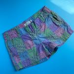 Vineyard Vines Women's Belt Loop Fly Zip Kentucky Derby Pull On Shorts Size 00 Photo 1