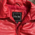 LOVE MOI FAUX LEATHER BOMBER JACKET Photo 1