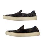 Rothy's Rothy’s the Original Slip On Sneaker Women’s 9 in Black Grey Camo Print Photo 5