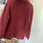 Natural Reflections Soft Maroon Red Zip Up Jacket Photo 5