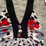 Red, Black and Yellow Polka Dot Dress Size L Women’s Size L Photo 2