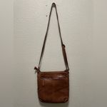 Boho Chic Vilenca Holland Woven Leather Crossbody Purse Brown Photo 4