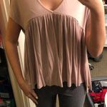 American Eagle Outfitters Blush Pink Flowy Top Size XS Photo 0