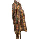 Roughrider by Circle T Vintage Aztec Cutout Long Sleeve Blouse Size Medium Photo 2