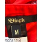 Buckle Black Collection Sequin Bead Dolman Sleeve Top Red Drawstring Bottom Size M Photo 3