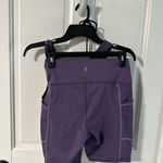 Jessica Simpson  purple workout set  shorts and tank size small Photo 2