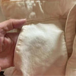 Levi's  Women's Soft Surplus Denim Romper Shorts Blush Pink Size Large Y2K Preppy Photo 5