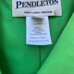 Pendleton skirt blazer set green silk blend size 6 Photo 4