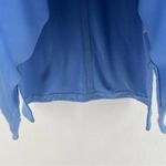 J. Jill Wearever Double Face Center Seam Top Periwinkle Blue Size M Size L Photo 6