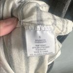 Olive & Oak Gray Striped Maxi Dress Photo 4