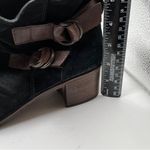 Paul Green  Newbury Black Suede Ankle Boots UK 6 US 8.5 suede booties Photo 3