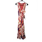 Hutch  Stace Sleeveless Wrap Midi Dress Size Large Photo 3