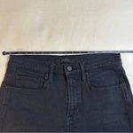 Genetic Denim Women’s Farrah Raw Hem Distressed Black Jean Shorts 27 Photo 11