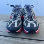 Nike Y2K Shox Red Gray Leather Running Shoes 313812-561 Women’s 8 Photo 8