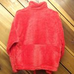 All In Motion Women’s High Pile Fleece 1/2 Zip Pullover -  Coral Lava Medium Photo 3