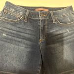 joe's jeans JOE’S Jeans Mid Rise Distressed Hailey Blue Denim Rolled Cuff Shorts size 26 Photo 6