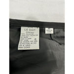 Womans LeSuit 2 Piece Jacket & Knee Length Skirt Black 8P Photo 2