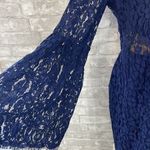 Endless Rose  Long-Sleeved Lace Midi Dress Photo 3