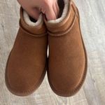 Dream Paris DREAM PAIRS FuzzyClassic Mini Boot Splash-Proof Slip-On Suede Snow Boots Photo 4