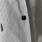 Reiss Monochrome Minimalist Blazer Women Size L One Button Suit Jacket Office Photo 13