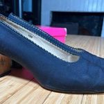 Vaneli Womens Dress Shoes Size 10M Navy Pump Fabric Upper Used Blue Photo 0