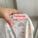 Lisa Says Gah Farmer's Market Wrap Top Size Small White Photo 3